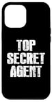 Coque pour iPhone 12 Pro Max Costume drôle d'agent fédéral d'agent top secret