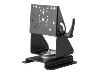 Gamber-Johnson Tall Tilt/Swivel Desktop Mount - Monteringssats - För Pekskärm/Dockningsstation/Surfplatta - Stål - Svart Pulverlack - Monteringsgränssnitt: 75 X 75 Mm - Monterbar På Ytor, Disk-Monteringsbar