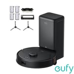 Eufy X8 Pro Robot Vacuum and Self-Empty Station with Auto-Detangling Roller Brus