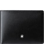 Montblanc Wallet Meisterstuck 6cc Black