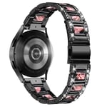 Diamond Bracelet Garmin Vivomove Style Svart Blossom