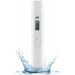 Testeur PH Mètre Électronique, Plage de Mesure de 0 à 14 pH, Testeur pH Piscine de Haute Précision, pH Metre pour Piscine, Aquarium, Eau Potable