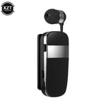NOUVEAUTÉ K53 Mini Oreillette Bluetooth Sans Fil Appel Rappeler Vibration Sport Clip Pilote Auriculares PK F910 Écouteur Mains Libres Écouteurs-Noir