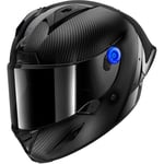 SHARK, Casque Moto Intégral Aeron GP FIM Full Carbon Black Carbon DKD, XS