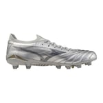 Mizuno Morelia Neo IV Beta Elite FG/AG Platinum Silver - Sølv/Grå, størrelse 46