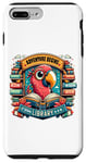 Coque pour iPhone 7 Plus/8 Plus Adventure Begins at Your Library Summer Perroquet Reading Books