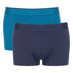 Sloggi Men's EVER Airy Hipster C2P Briefs, BLUE - DARK COMBINATION, L