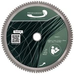 PRODIAMANT Lame de scie circulaire 305mm x 30mm pour bois, métal et aluminium compatible avec scie plongeante, lame de scie circulaire 305mm