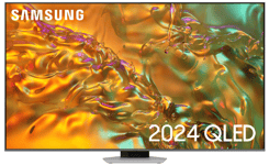 Samsung QE55Q80DA 55" QLED HDR with direct full array.