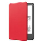 Tablet Case For Amazon Kindle EReader 11Th Generation 2022 6 Inch Slim Case Red