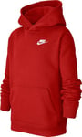 NIKE BV3757-657 B NSW Hoodie PO Club Sweatshirt Men's University Red/White M