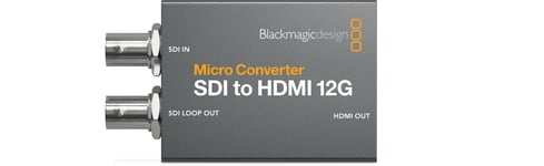 Blackmagic Design Micro Converter HDMI Till  SDI 12G med  Ström Adapter