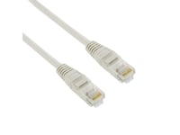 4World Patchkabel Rj45, Inkapslad, Kat. 5E Utp, 0,5 M, Grå (06559)