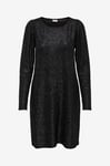 JDY - Klänning jdyRachel L/s Glitter Dress Jrs - Svart