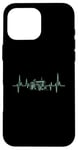 Coque pour iPhone 16 Pro Max Tracteur du rythme cardiaque