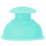 Silicone Moisture Absorber Anti Cellulite Vacuum Cupping Cup Green
