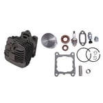 Kit de joint d'étanchéité adapté à Stihl MS261 MS261C, pièces de rechange pour tronçonneuse de jardin, cylindre, segment de Piston, bougie d'allumage, roulement, huile, SEWS-44.7Mm