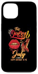 iPhone 13 Womens This QUEEN Was Born In July Happy Birthday Case