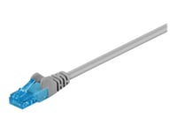 Goobay - Koblingskabel - Rj-45 (Hann) Til Rj-45 (Hann) - 2 M - Utp - Cat 6A - Halogenfri, Uten Hindringer, Flertrådet - Grå