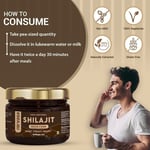 100% organic Himalayan Shilajit, pure soft resin, extremely...