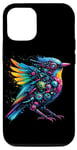 Coque pour iPhone 13 Bird Robot Sci-Fi Animal Futuriste Faune Technologie Drôle