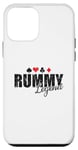 Coque pour iPhone 12 mini Rummy Legend Hobby Jeu de cartes Romme