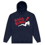 The Sopranos Unisex Adult Badabing! Hoodie - S