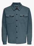 Only & Sons Newkodyl Overshirt Sweat - Herre - Blå - M