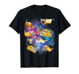 Burrito Pizza and Taco Cat in Space - Tacocat Tee Gift Idea T-Shirt