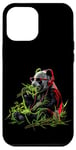 Coque pour iPhone 14 Pro Max Panda Bear Motif Animaux Amoureux Des Animaux Casque Dj