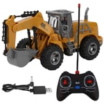 RC Engineering Van Light Remote Control Excavator Plastic Children Toy Mode TD