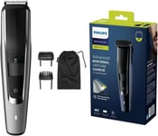 Philips Series 5000 Cordless Beard & Stubble Trimmer/Hair Clipper - BT5502/13.