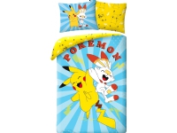 Pokemon Pikachu och Scorbunny sängkläder - 100 procent bomull