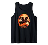 Headless Horseman of Sleepy Hollow Lit Jack O Lantern Tank Top