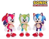 GG261	lot de 3 pcs : Sonic the Hedgehog Peluche Zoom  30cm sega