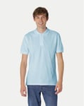 Neutral Organic - Mens Classic Polo (Baby Blue, L) L Baby Blue