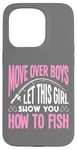 iPhone 15 Pro Let This Girl Show You How To Fish - Funny Fisher Girl Case