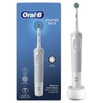 Oral-B Vitality Electric Toothbrush With 4 Zone Pro-Timer Starter Pack White