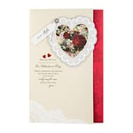 Hallmark Wife Valentines Card, Fold Out Design, Heartfelt Verse, Valentines Day Card for Wife, White, Red