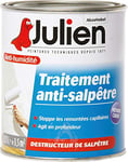 Julien Traitement Anti-Salpêtre Anti-Humidité et Étanchéité Mat Incolore 2,5 L