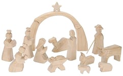 Sunnysue Grande crèche de Noël, 16 pièces, 400-36-AMZ