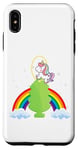 iPhone XS Max Unicorn Riding Car Air Fresher Boys Girls Women Kids Rainbow Case