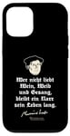 iPhone 12/12 Pro Martin Luther Quote Wine, Woman and Vocal Martin Luther Case