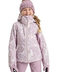 Roxy Veste de Snow Free Jet Girl Jacket Rose 10