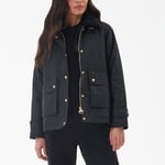 Barbour International Aprila Waxed-Cotton Jacket