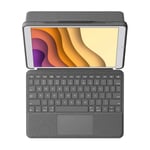 Logitech Combo Touch iPad Air/Pro 10.2" tastaturdeksel