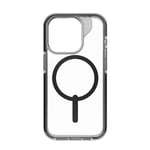 Zagg Santa Cruz Snap iPhone 15 Pro Case - Clear/Black