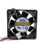 PWM speed control server cooling fan for DATB0625B8H 48V 0.17A Cooling Fan 60x60x25mm 4Wire 6cm