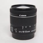 Canon Used EF-S 18-55mm f/4-5.6 IS STM Zoom Lens