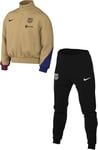 Nike Fc Barcelona Track Suit Fcb Mnk Df Strk Trk Suit K, Club Gold/Noble Red/Black, FN9452-717, S